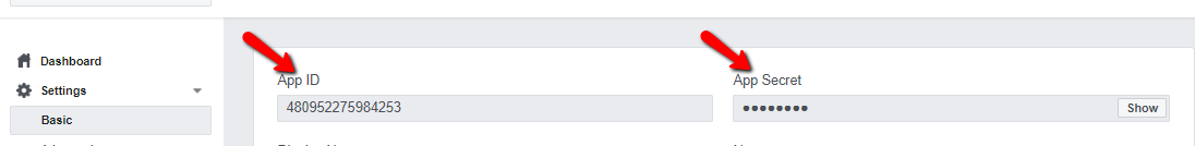 AppID_&_App_Secret - Facebook App