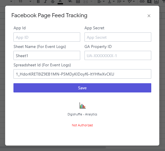 How can I get my Facebook analytics app id