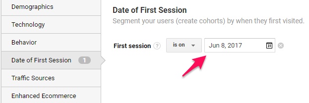 Segment - Analytics Cohort Report - Digishuffle