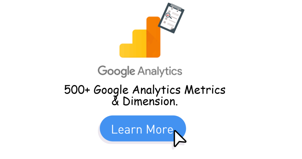 List Of Google Analytics Metrics & Dimensions