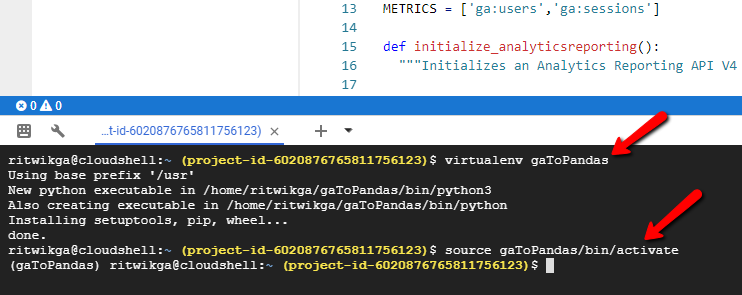 Activate_Virtual_Environment_-_Google_Analytics_Reporting_API_Python