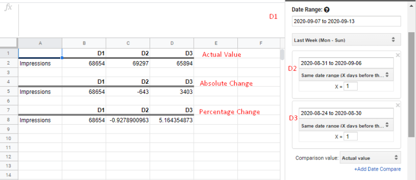 Add Date Comparison - DigiXport